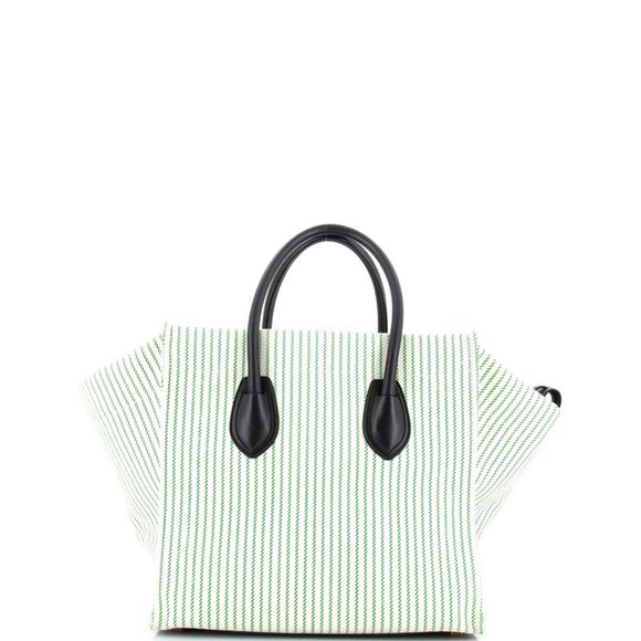 Celine Phantom Bag Canvas Medium Green - Picture 3 of 6